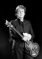 Leading Bass Guitar Player Paul McCartney