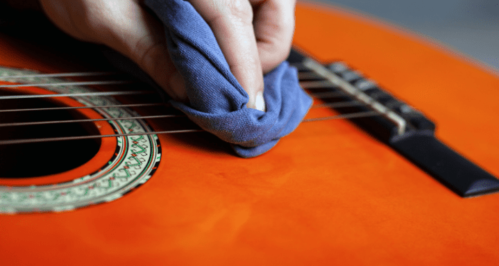 Learn how to keep your guitar clean