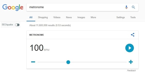 Google Metronome | Keeping Time and Consistency