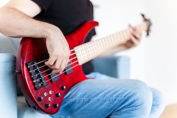 bass-guitarist-performing-a-riff-in-agoura-hills