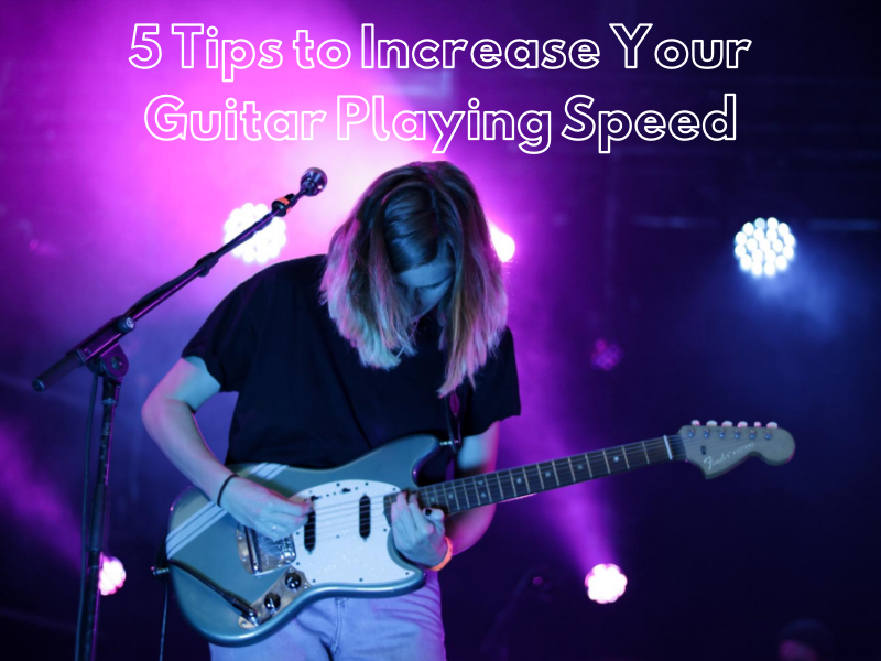 5 Tips to Increase Your Guitar Playing Speed | Build Shredding Speed